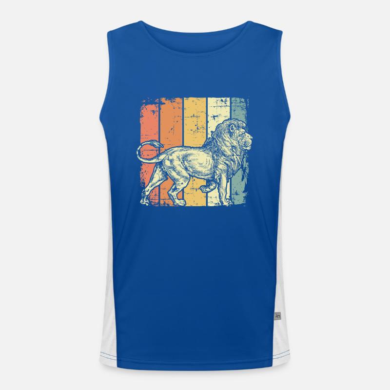 lion Men's Functional Contrast Tank Top 