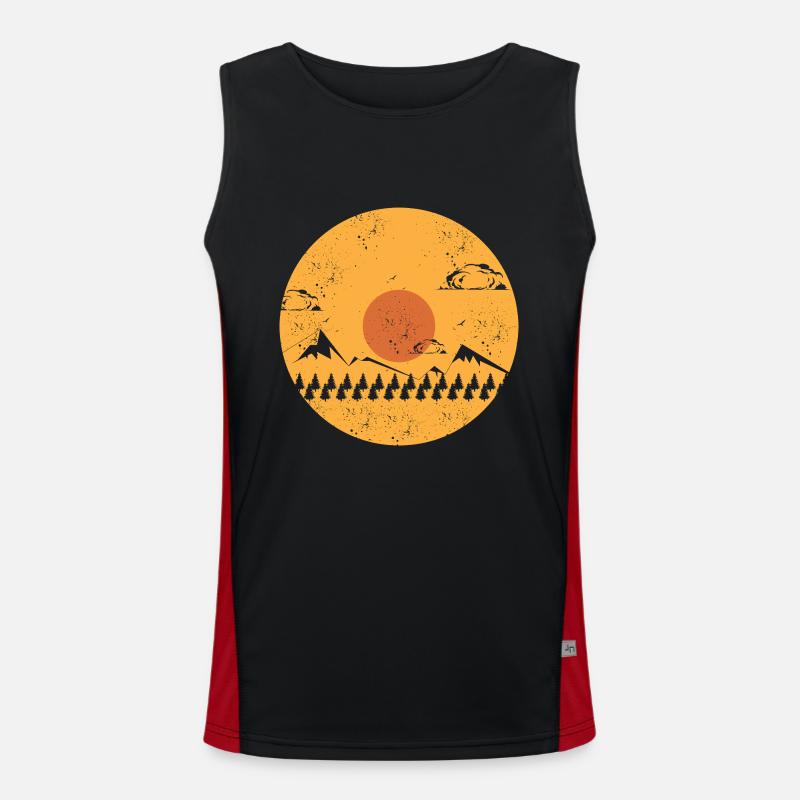 Vinyl Men's Functional Contrast Tank Top 