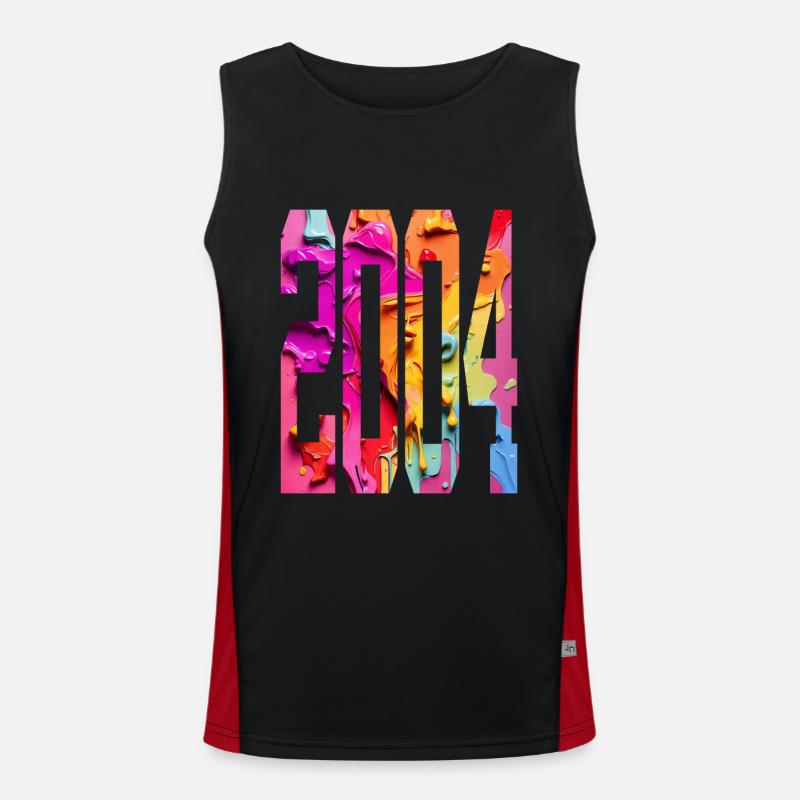 BUNT 22ND BIRTHDAY 2004 Men's Functional Contrast Tank Top 