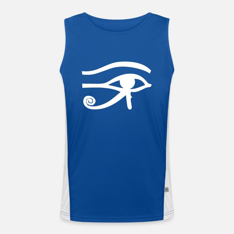 Ra's eye Men's Functional Contrast Tank Top 
