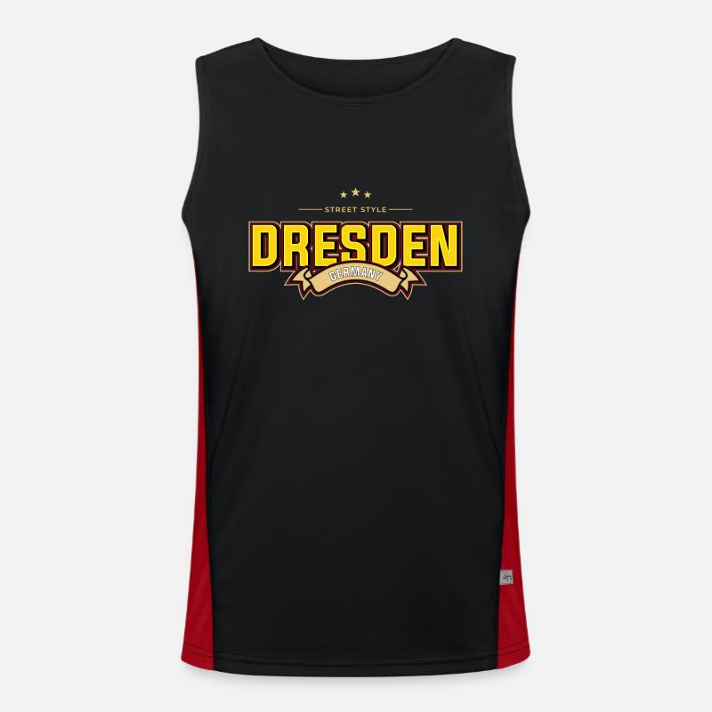 Dresde Débardeur respirant contrasté Homme 