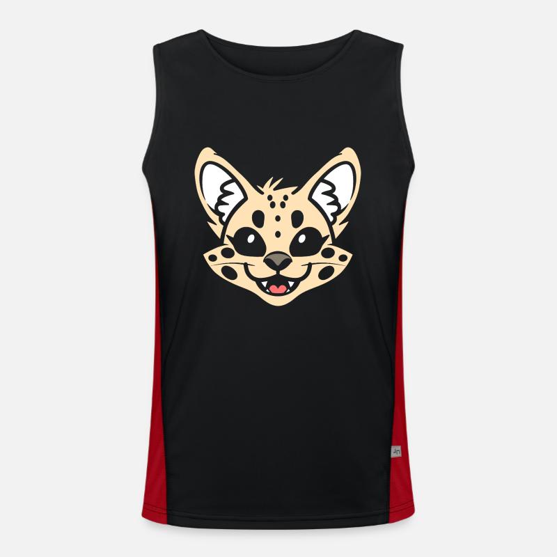 serval Débardeur respirant contrasté Homme 