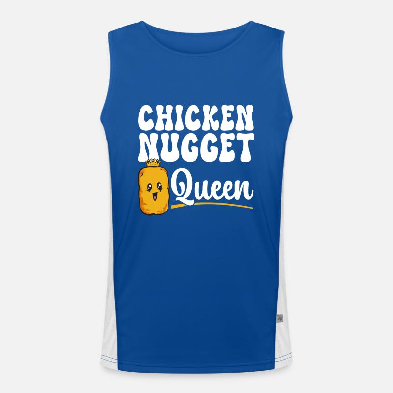 Nuggets de poulet Nuggets de poulet Débardeur respirant contrasté Homme 