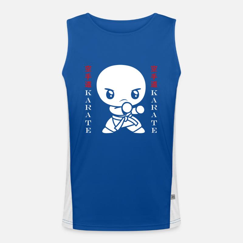 karate Men's Functional Contrast Tank Top 