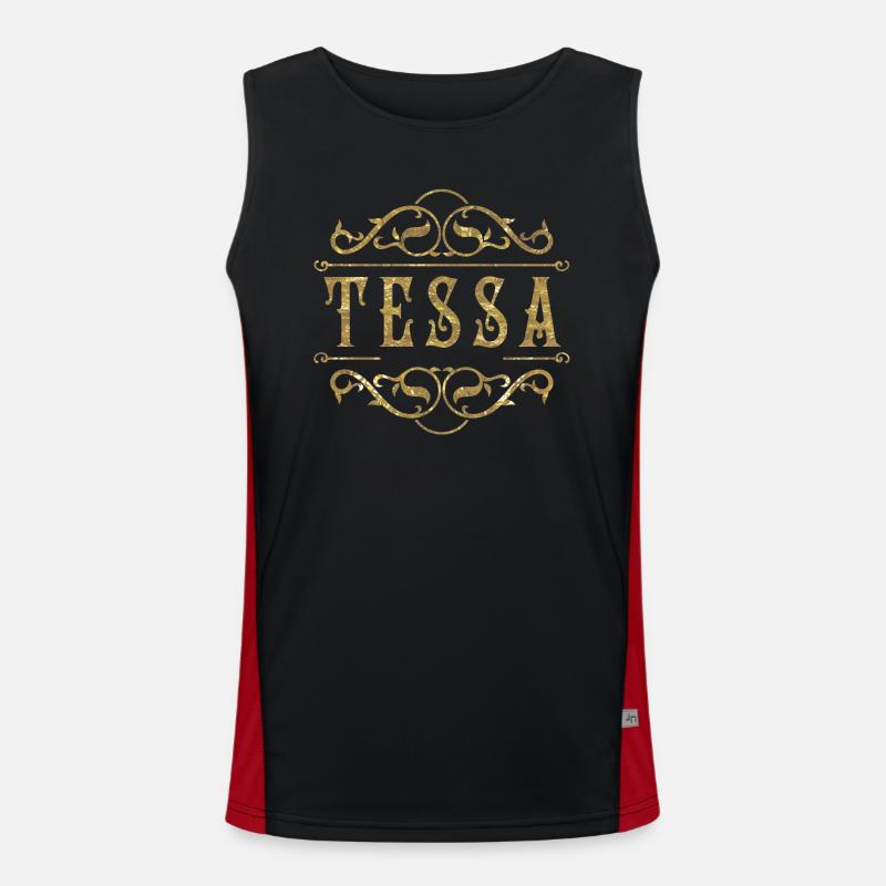 Tessa or Débardeur respirant contrasté Homme 
