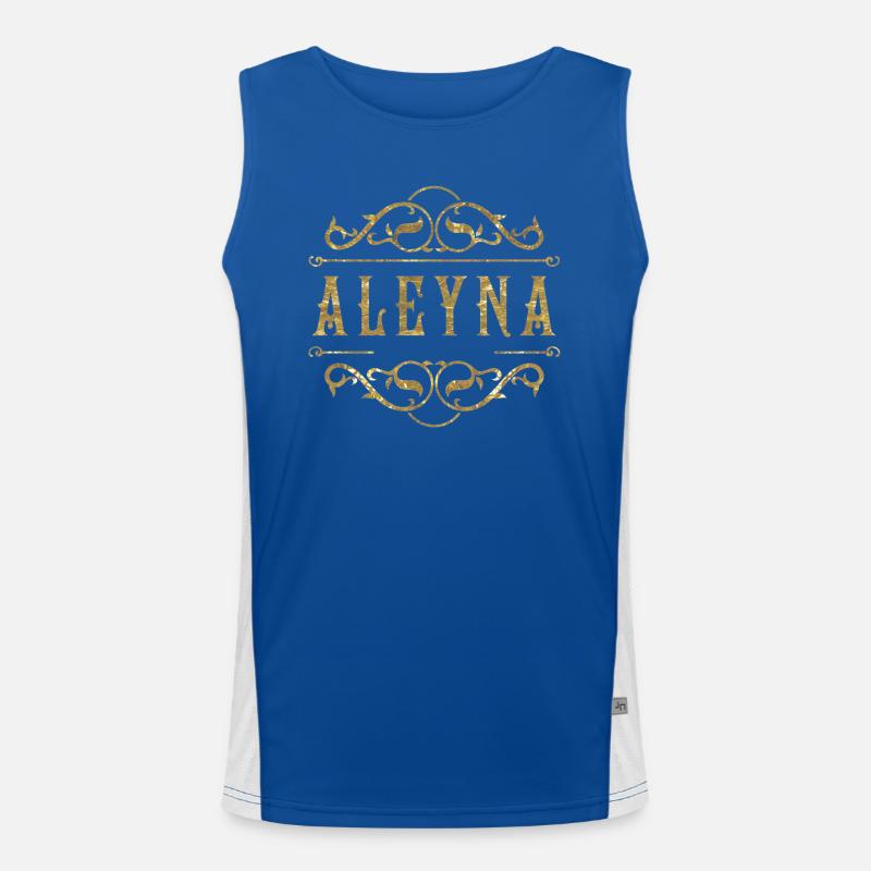 Aleyna or Débardeur respirant contrasté Homme 