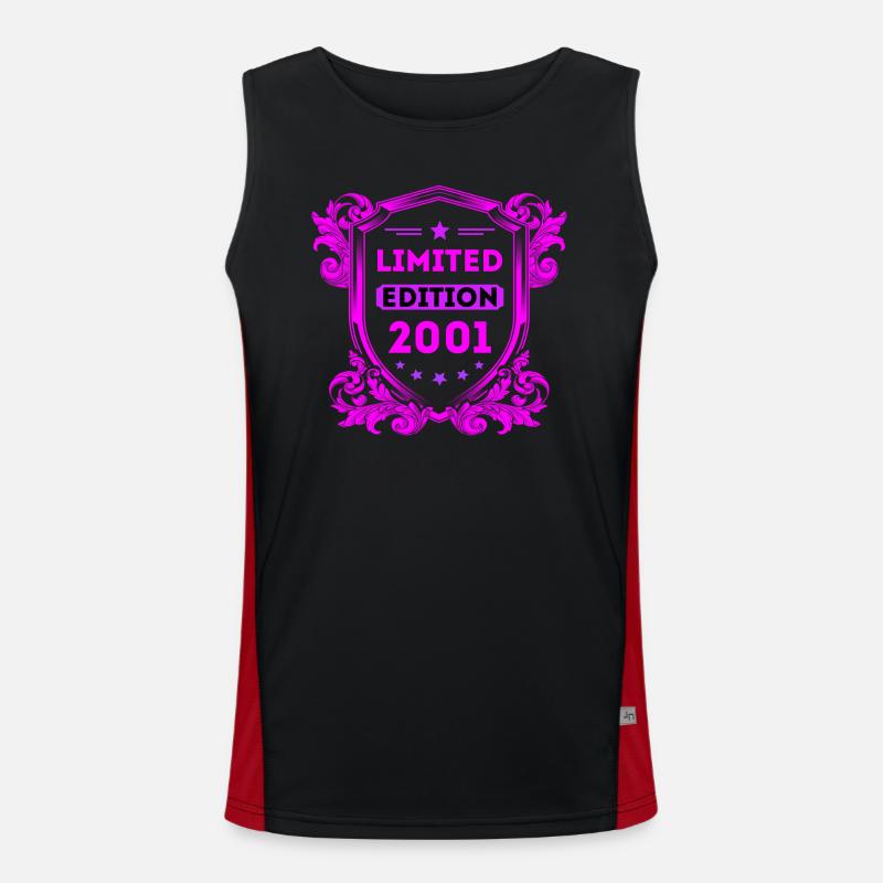 2001 Funktionelles Kontrast-Tank Top für Männer 