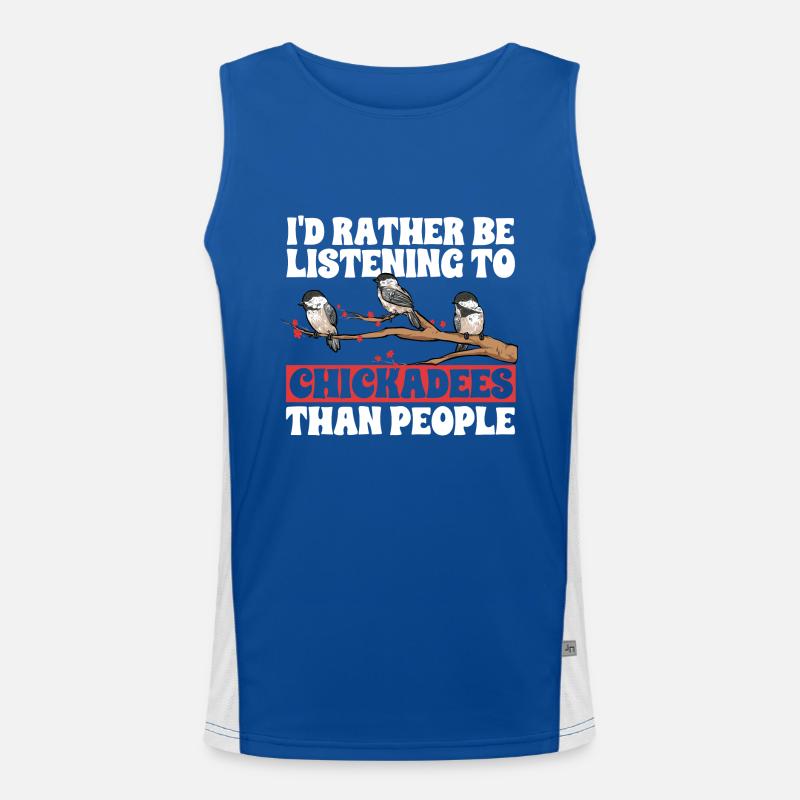 Observation des oiseaux mésanges Débardeur respirant contrasté Homme 