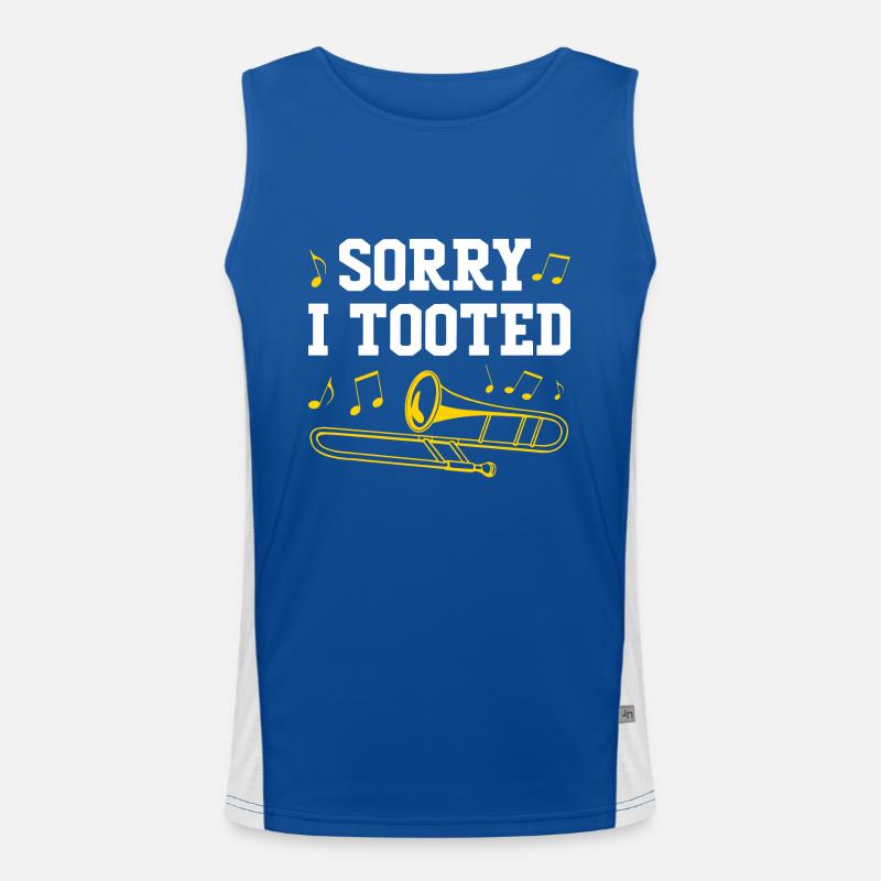 Trombone Men's Functional Contrast Tank Top 