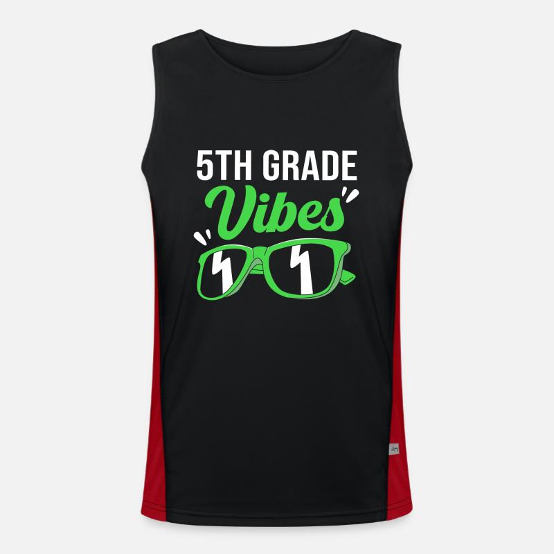 5th Grade Men's Functional Contrast Tank Top 