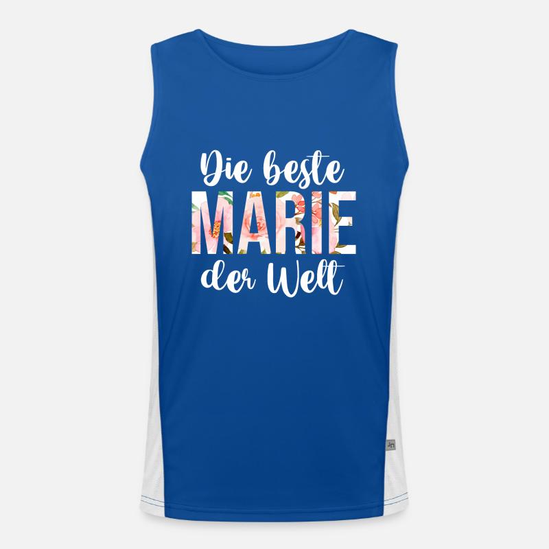 Marie Funktionelles Kontrast-Tank Top für Männer 