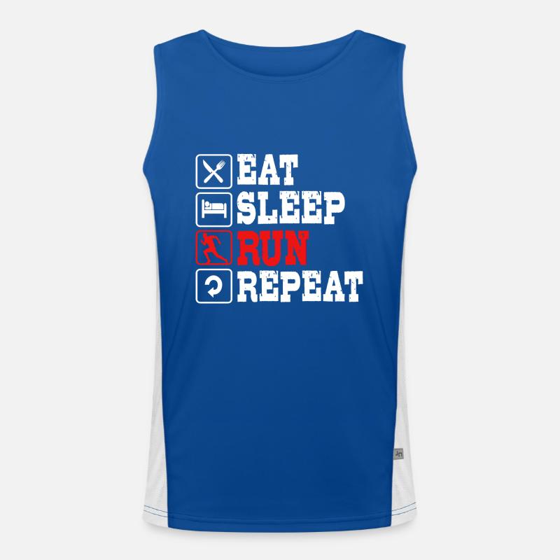 Trail running Men's Functional Contrast Tank Top 
