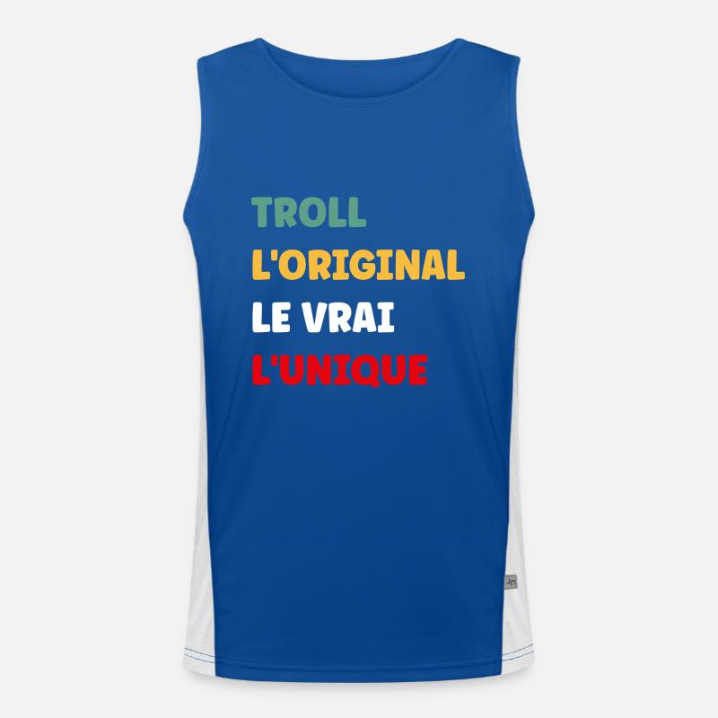 Troll Débardeur respirant contrasté Homme 