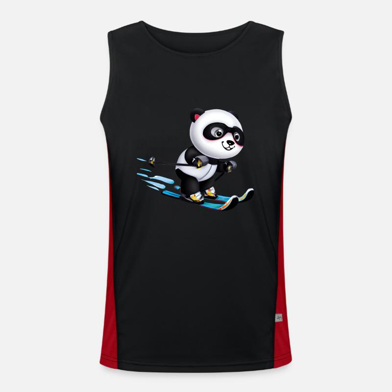 Ski Panda Débardeur respirant contrasté Homme 