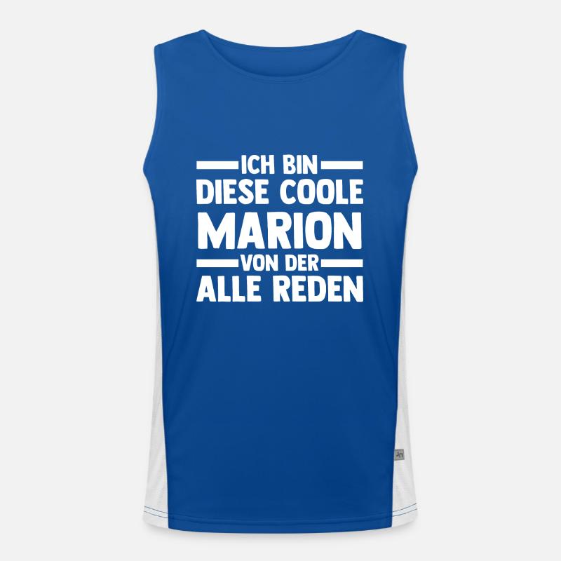Marion Funktionelles Kontrast-Tank Top für Männer 