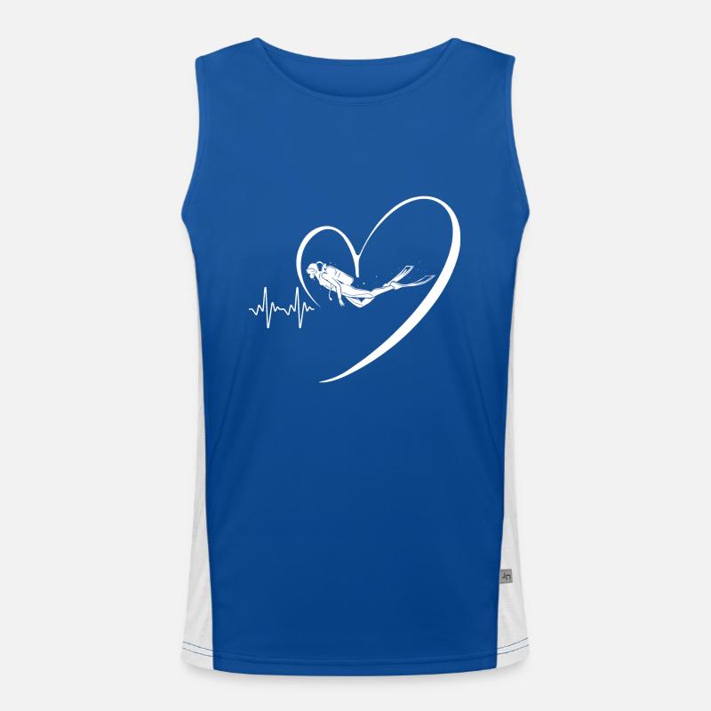 Dive Men's Functional Contrast Tank Top 