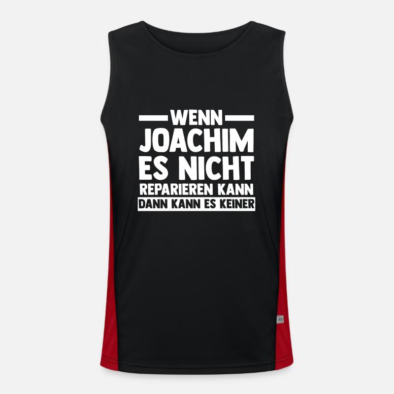 Joachim Funktionelles Kontrast-Tank Top für Männer 