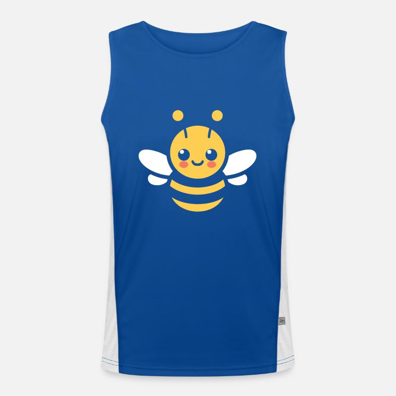 Bee Men's Functional Contrast Tank Top 