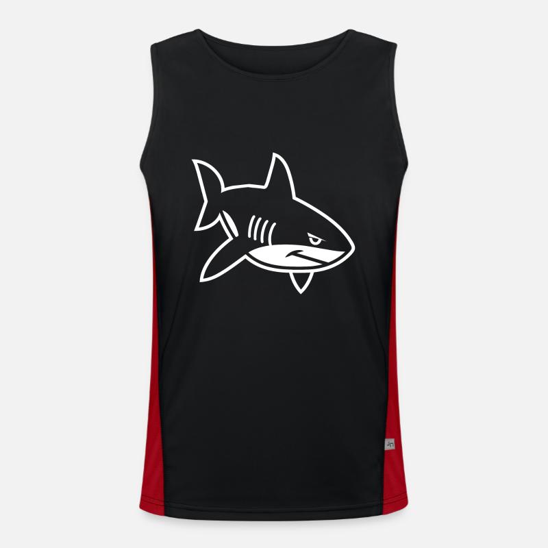 Hai Funktionelles Kontrast-Tank Top für Männer 