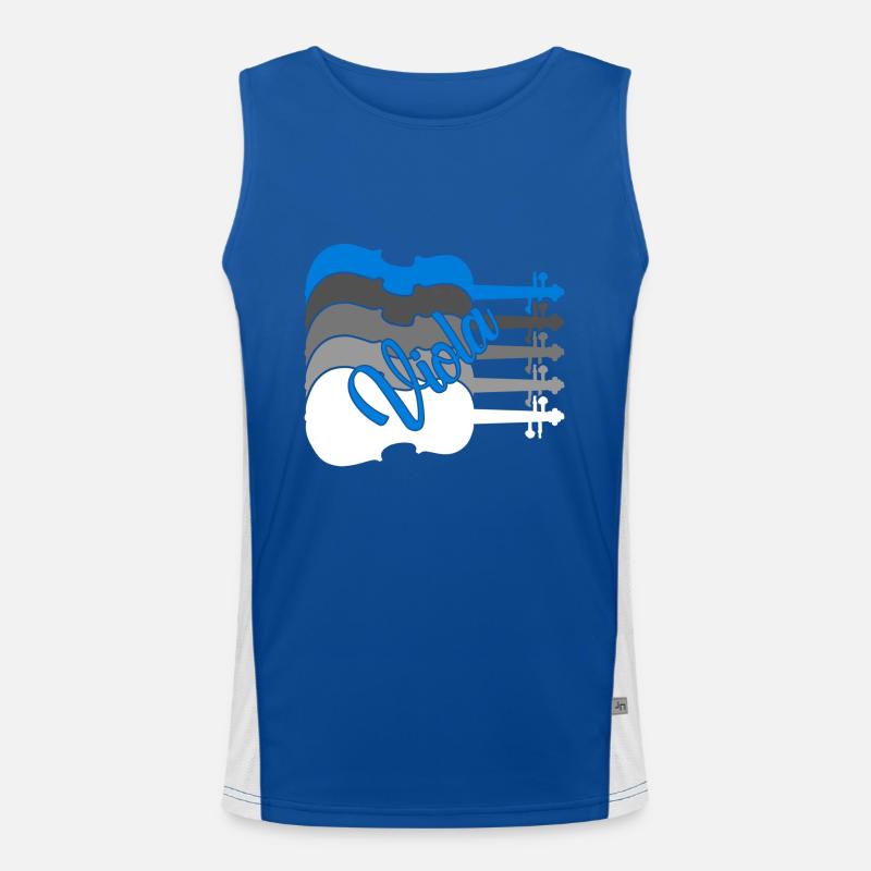 Awesome Viola Men's Functional Contrast Tank Top 
