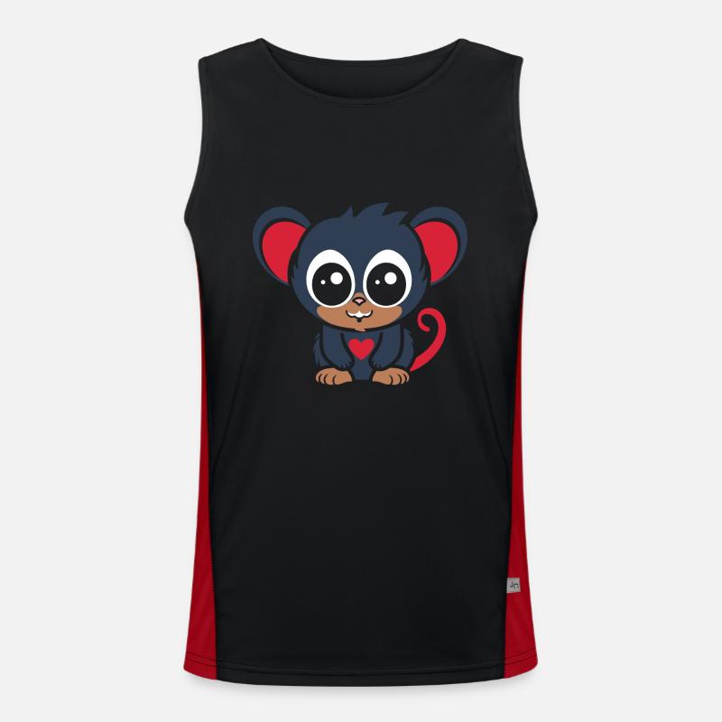 Tarsier Men's Functional Contrast Tank Top 