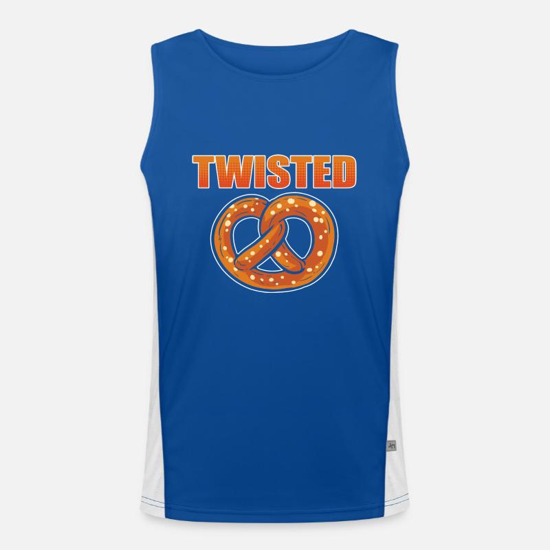 bretzel Débardeur respirant contrasté Homme 