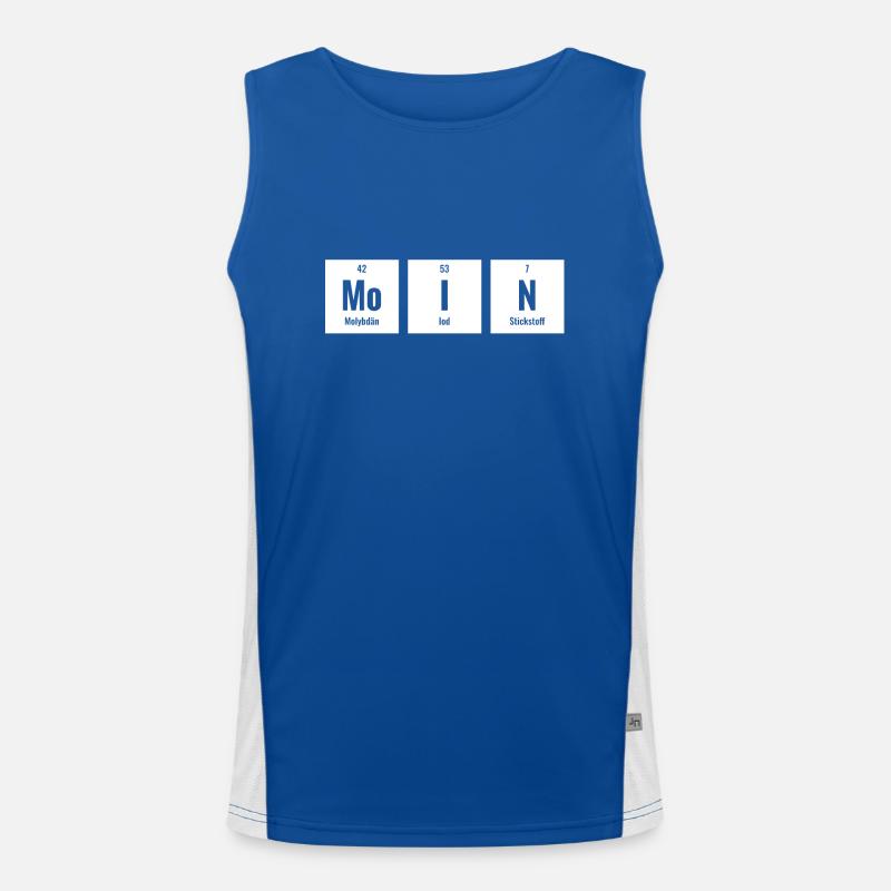 Moin Funktionelles Kontrast-Tank Top für Männer 