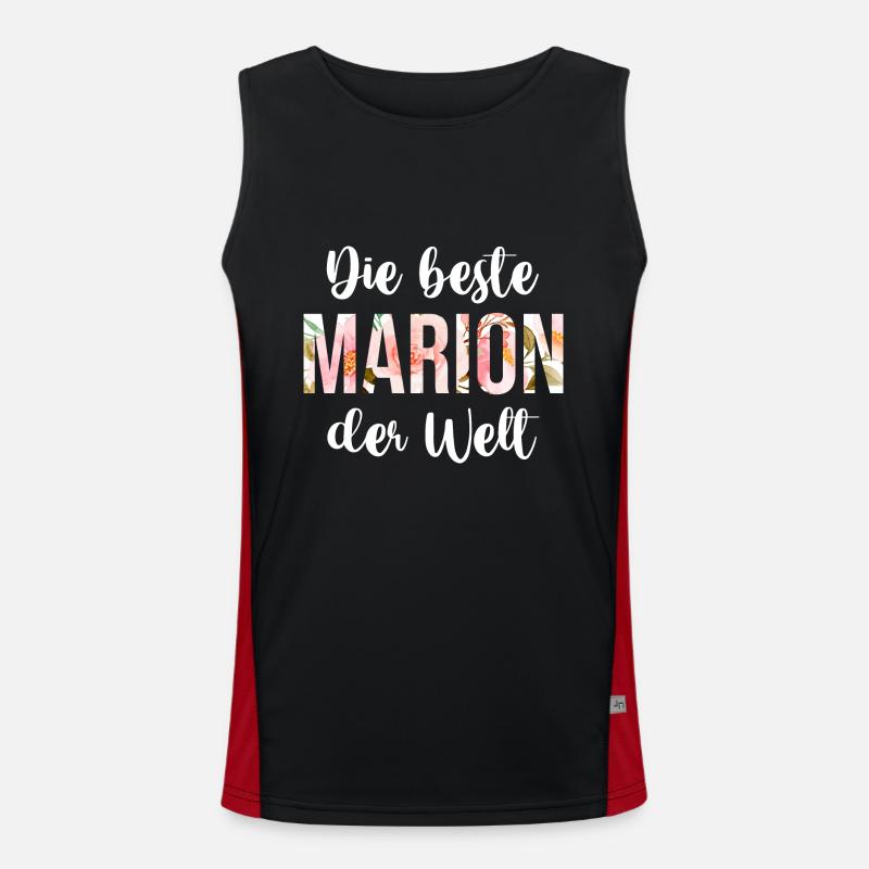Marion Funktionelles Kontrast-Tank Top für Männer 