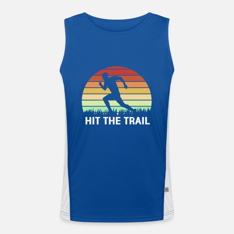 Trailrunning Funktionelles Kontrast-Tank Top für Männer 