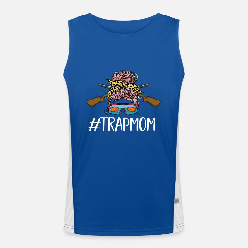 Shooting Skeet Clay Pigeon Shooting Men's Functional Contrast Tank Top 