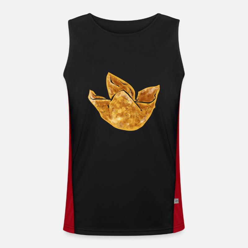 Krabben Rangoon Crab Rangoon Men's Functional Contrast Tank Top 