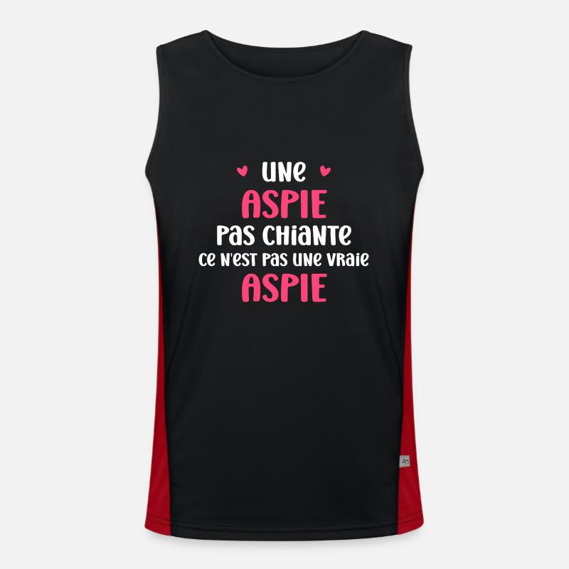 Aspie Débardeur respirant contrasté Homme 