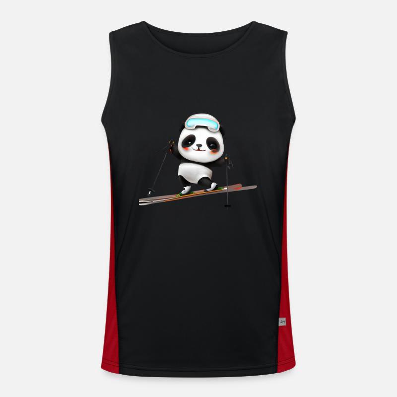 Ski Panda Débardeur respirant contrasté Homme 