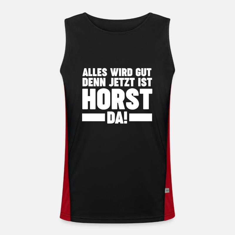 Horst Funktionelles Kontrast-Tank Top für Männer 