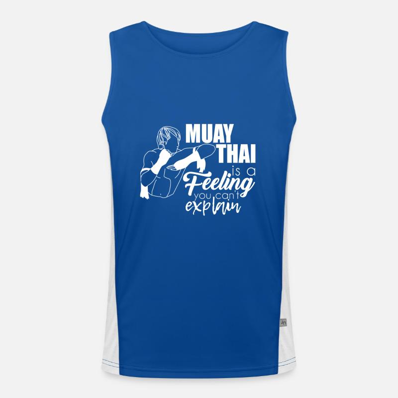 Muay Thai Funktionelles Kontrast-Tank Top für Männer 