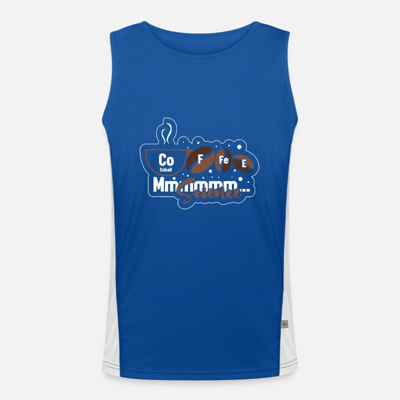 Periodensystem Funktionelles Kontrast-Tank Top für Männer 