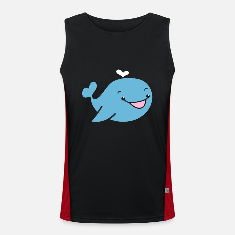 baleine Débardeur respirant contrasté Homme 