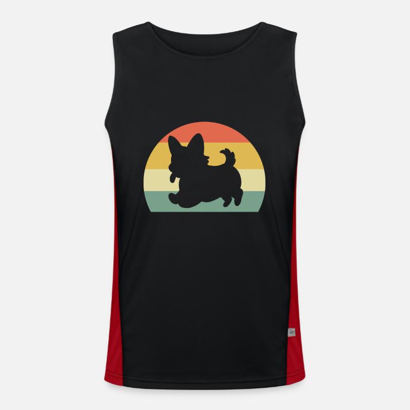 Corgi Débardeur respirant contrasté Homme 
