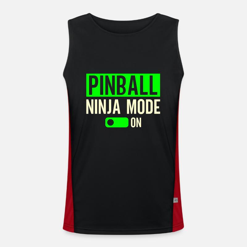 Mode Ninja flipper activé Débardeur respirant contrasté Homme 