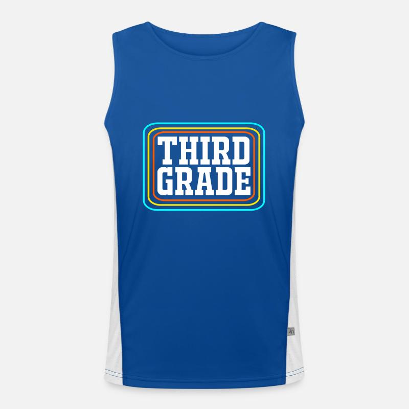 3rd Grade Men's Functional Contrast Tank Top 