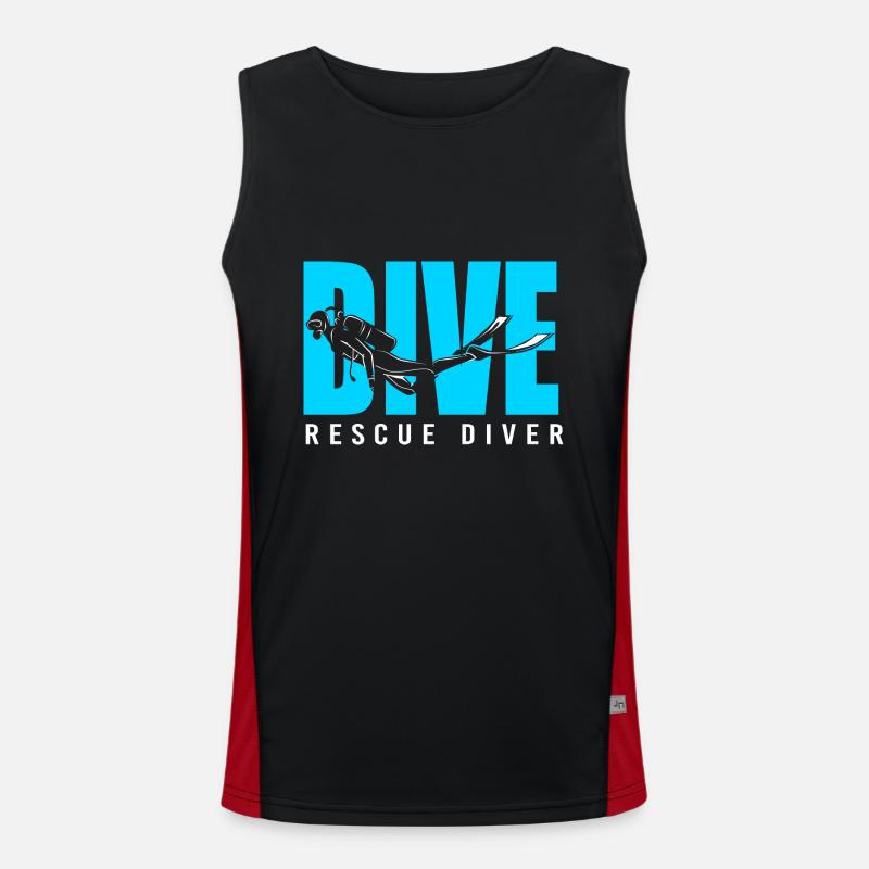 Dive Men's Functional Contrast Tank Top 