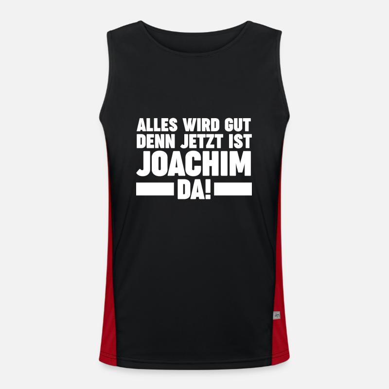 Joachim Funktionelles Kontrast-Tank Top für Männer 