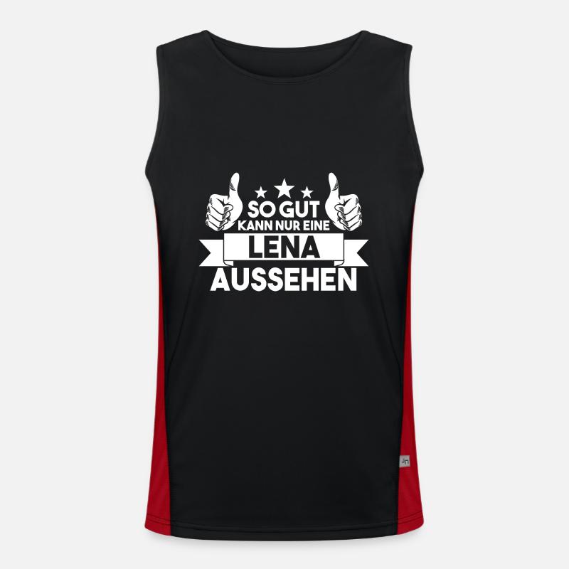 Lena Funktionelles Kontrast-Tank Top für Männer 