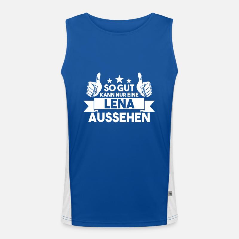 Lena Funktionelles Kontrast-Tank Top für Männer 