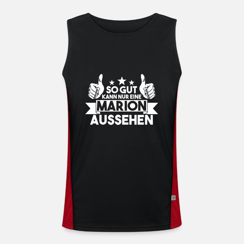 Marion Funktionelles Kontrast-Tank Top für Männer 