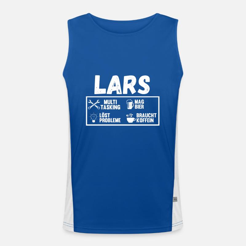 Lars Funktionelles Kontrast-Tank Top für Männer 