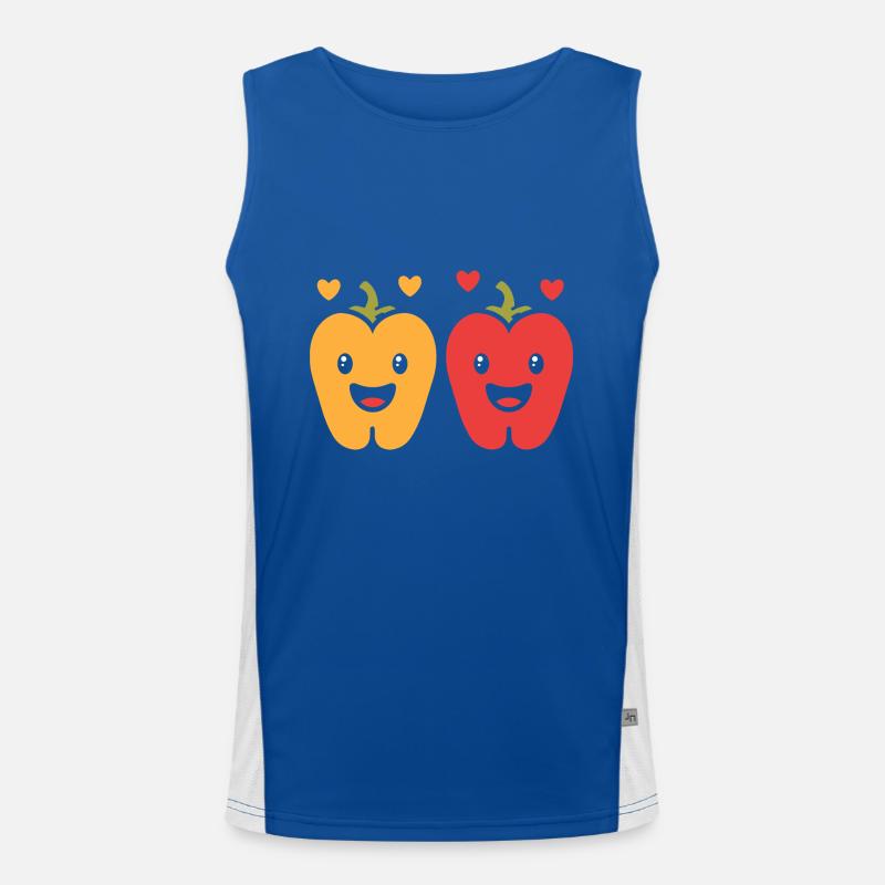 pepper Men's Functional Contrast Tank Top 