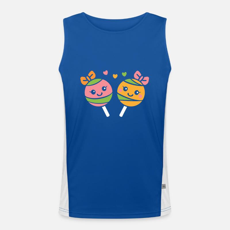 candy Men's Functional Contrast Tank Top 