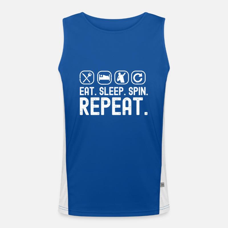 Kuglestød kaste atletik Funktionel kontrast tanktop til herrer 