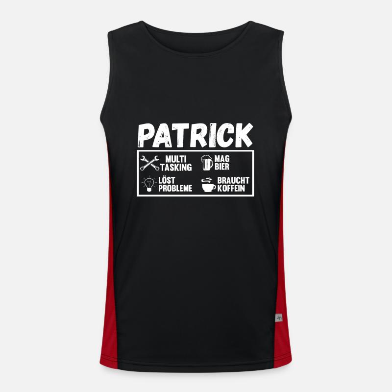 Patrick Funktionelles Kontrast-Tank Top für Männer 